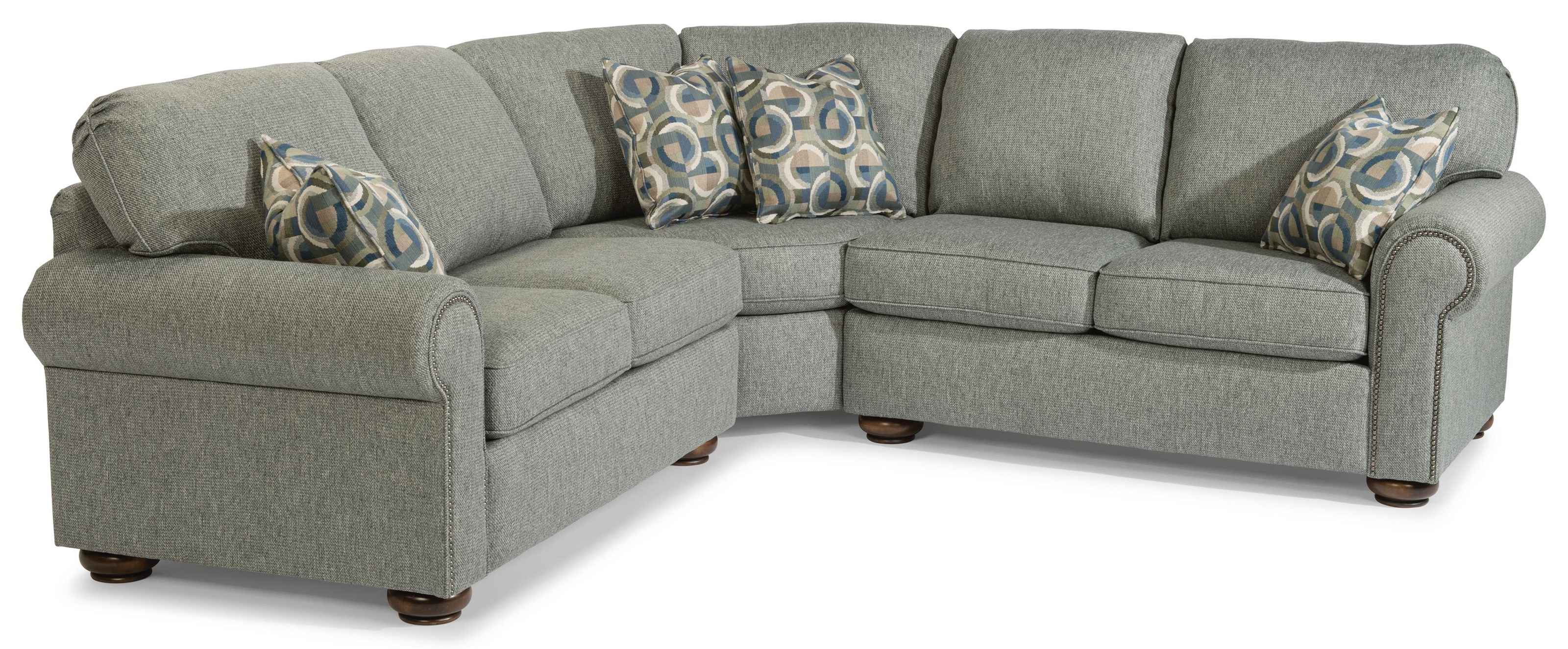 Flexsteel Preston 553627,28,23 Sectional Westrich Furniture